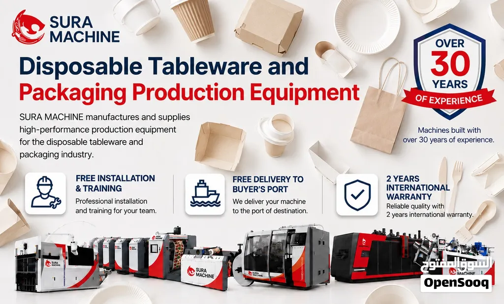 Disposable Tableware and Packaging Production Equipment
