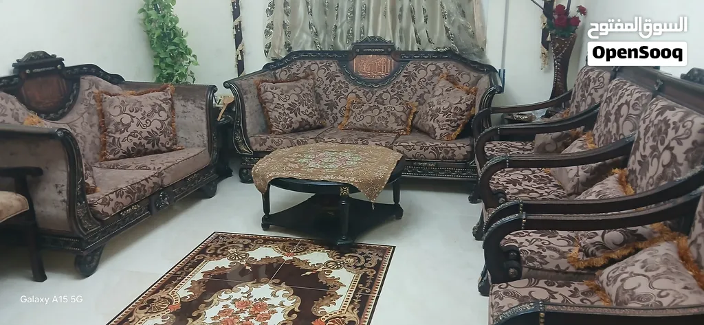 طقم كنبايات حلبي استخدام عرسان استخدام بسيط