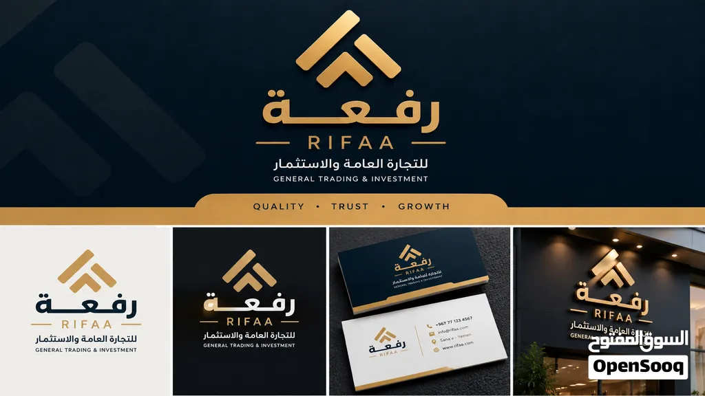 تصميم شعارات احترافية للمحلات والشركات