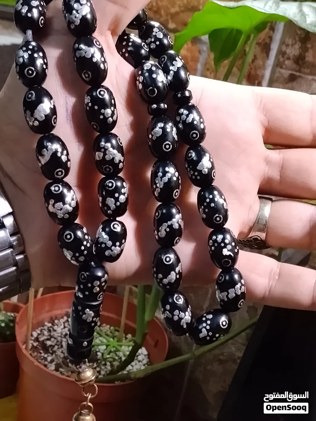 مسباح يسر دق فضه حبه جامبو وزن 88جرام