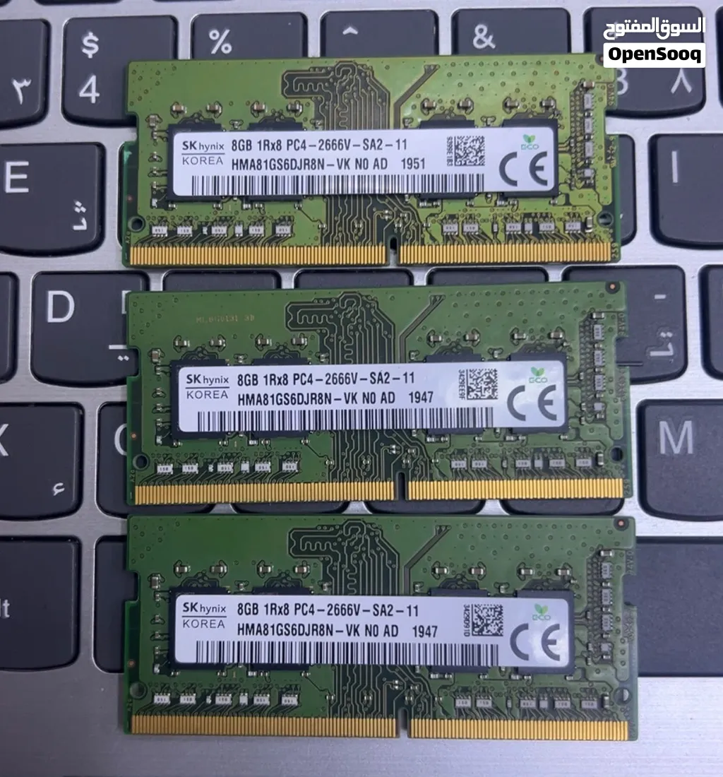 8GB DDR4 Ram for Laptop SODIMM