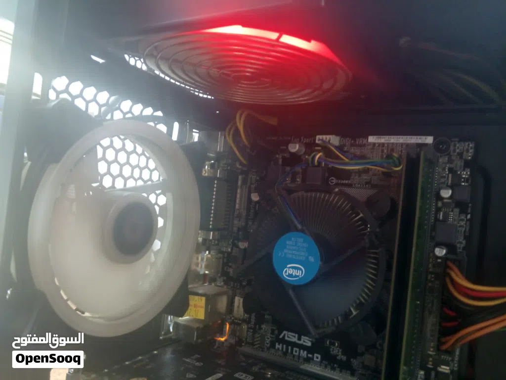 كيس كمبيوترRam:16 core i7 -6700 NVIDIA GetForce GTX 1050 Ti HHD 1TERA