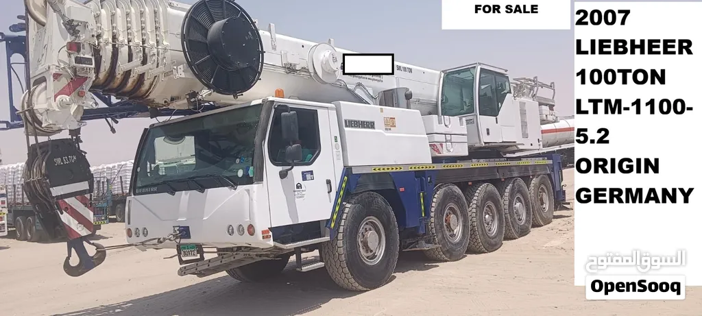 2007 LIEBHERR LTM1100-5.2 100Ton