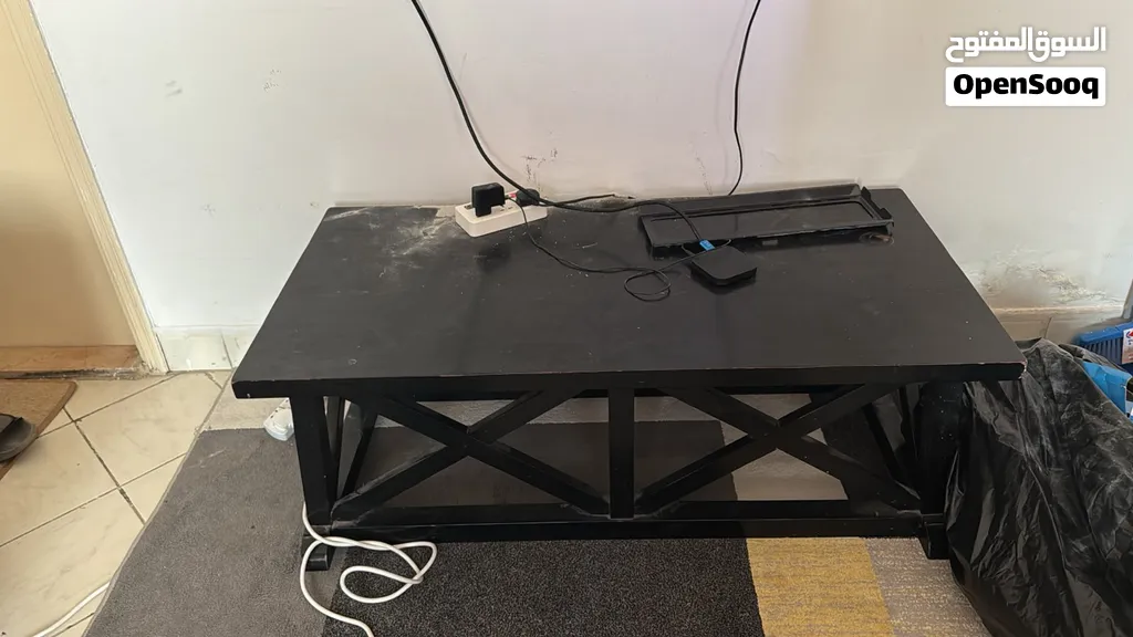 black centre table