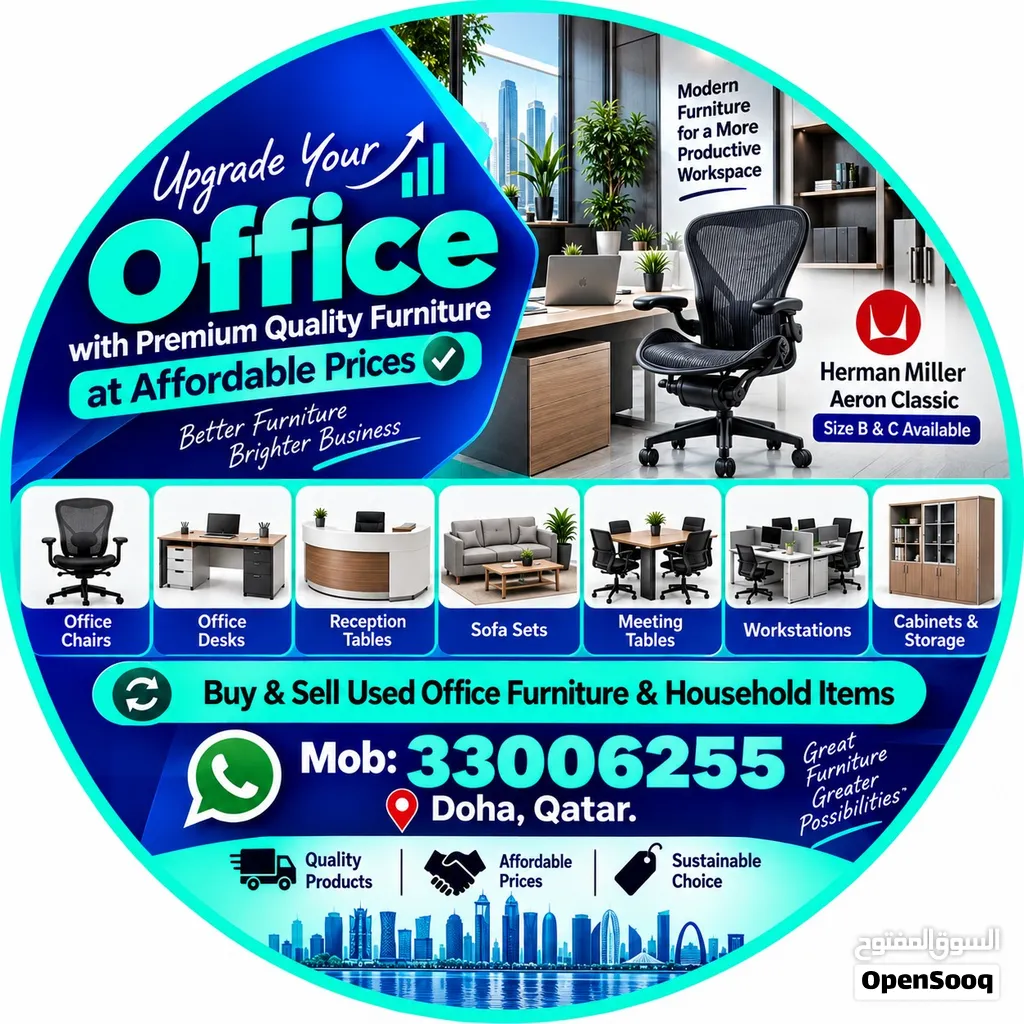used office furniture buying and selling