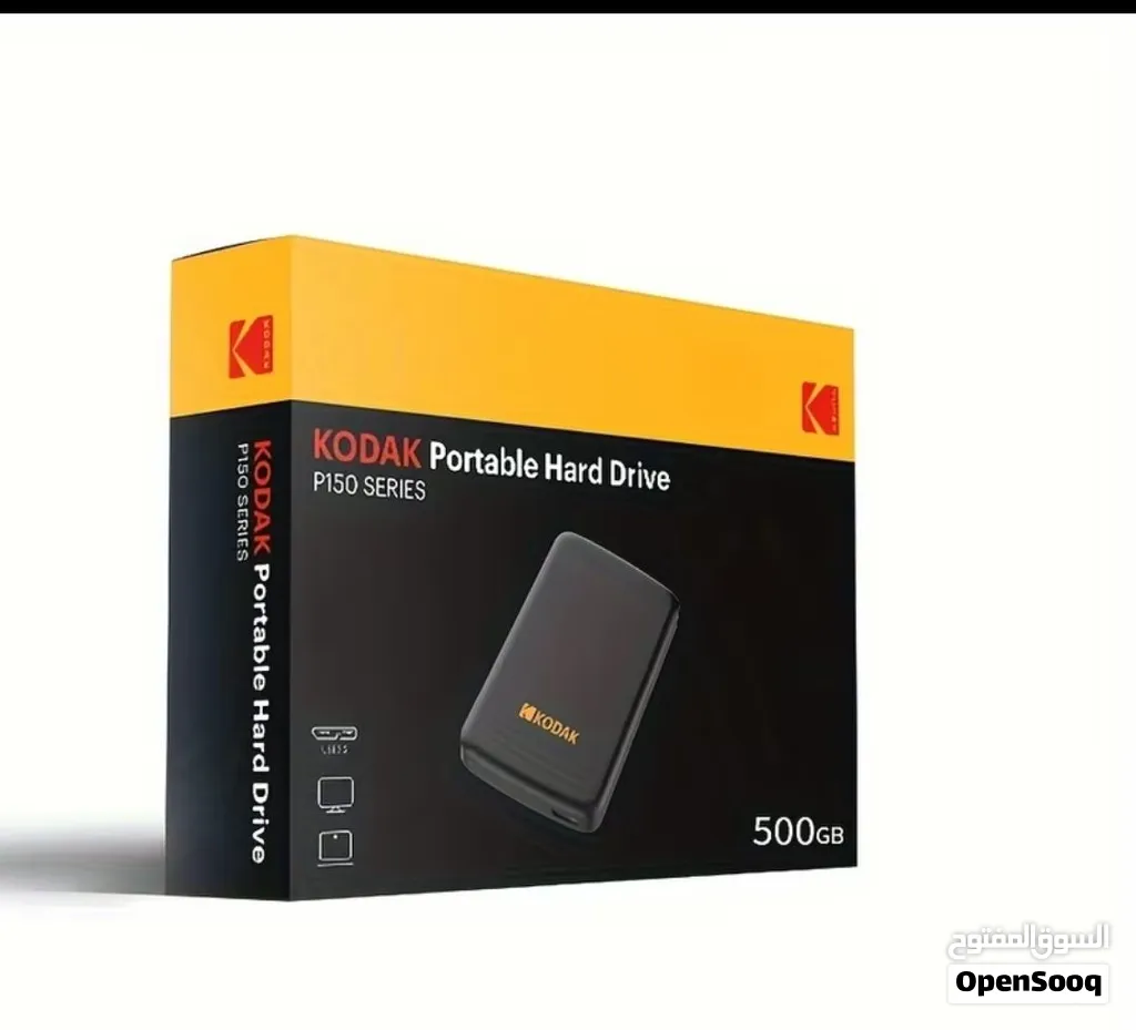 قرص صلب ميكانيكي جديد من كوداك 3.2 USB، قرص صلب محمول، قادر على الاتصال بالهواتف المحمولة وأجهزة الك
