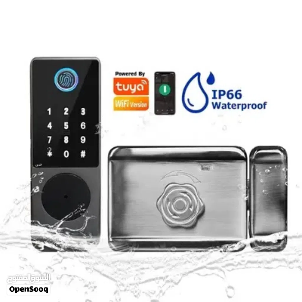 قفل الذكي للباب الخارجي / Smart door lock