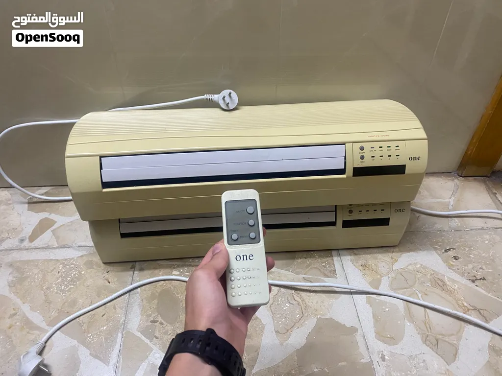 مدفأة كهربائية مستعملة عرض 80سمx22سم نوع ماركة ( One )موديل قوي