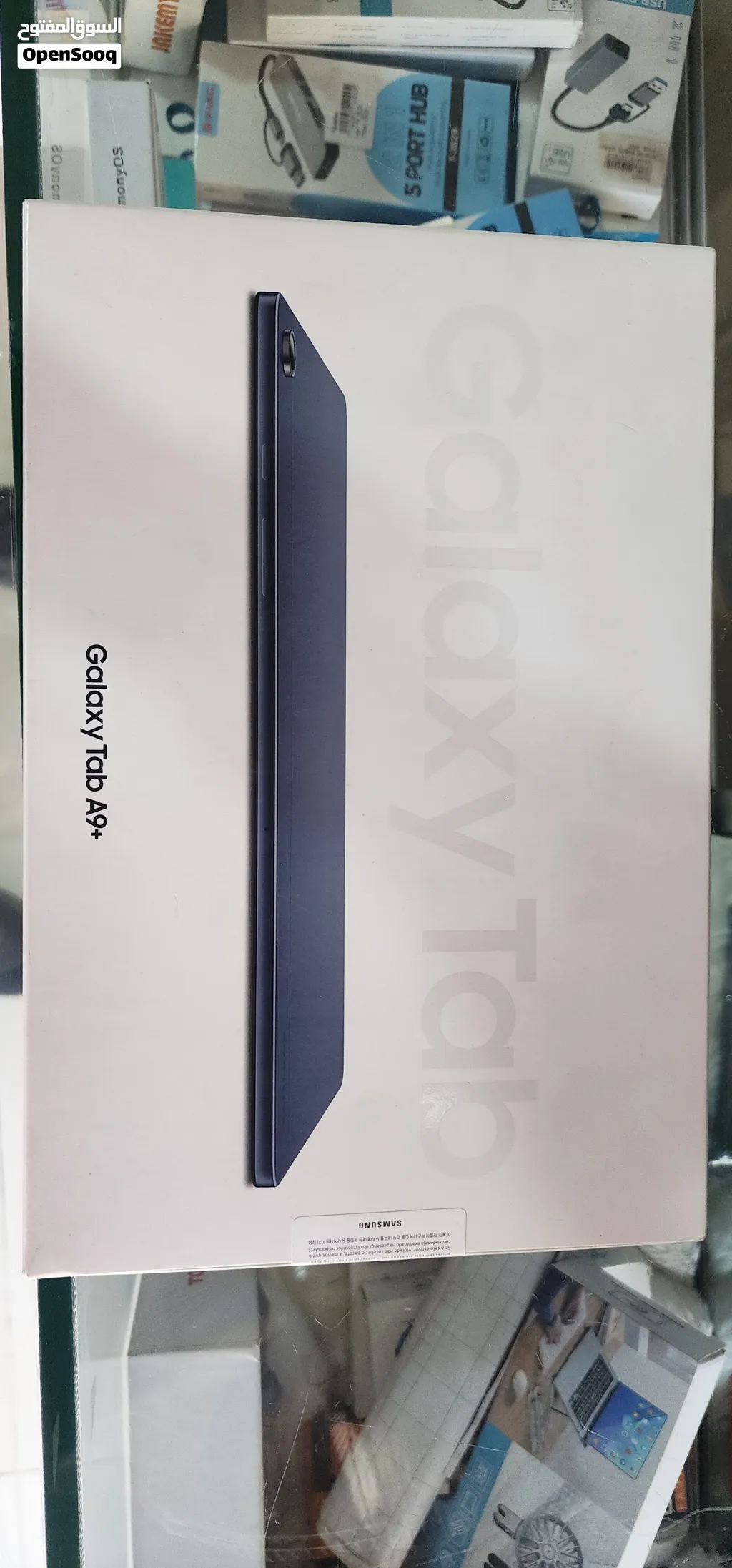 tab samsung A9 plus جديد مختم