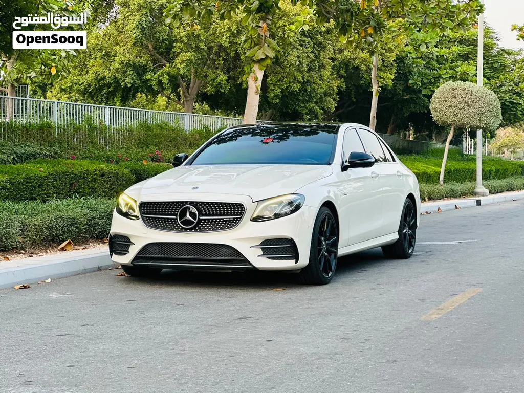 مرسيدس E53 AMG 2019 خليجي فل الفل رقم واحد 6 فصوص مفتاحين وكالة سقف بانوراما كاميرا 360