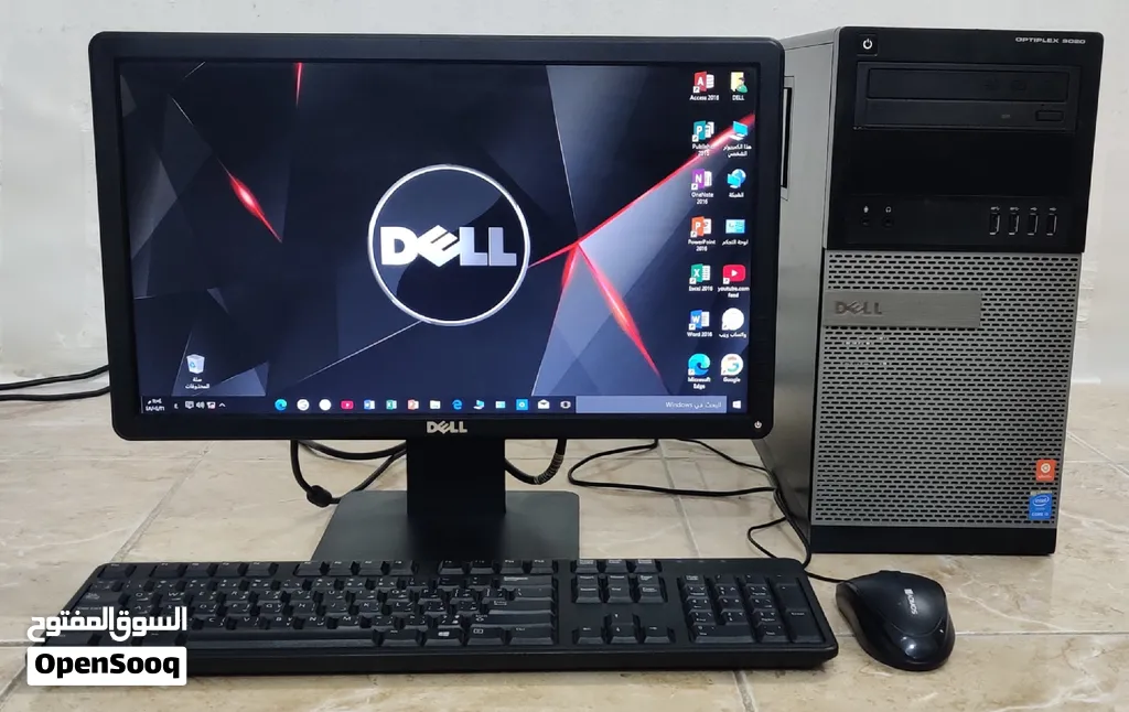 كمبيوتر مكتبي dell i5 نظيف جدا