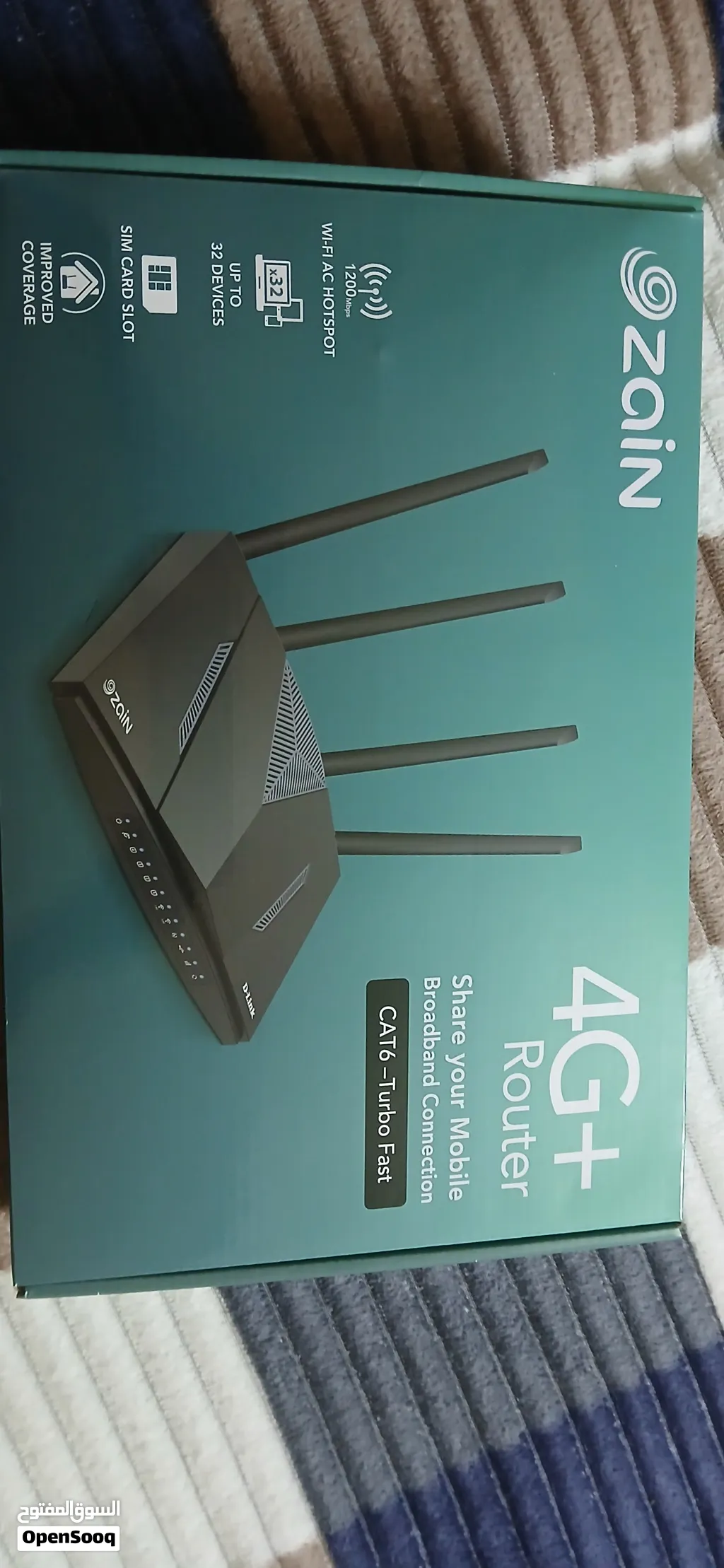 للبيع راوتر D-Link 4G زين – موديل DWR-M961