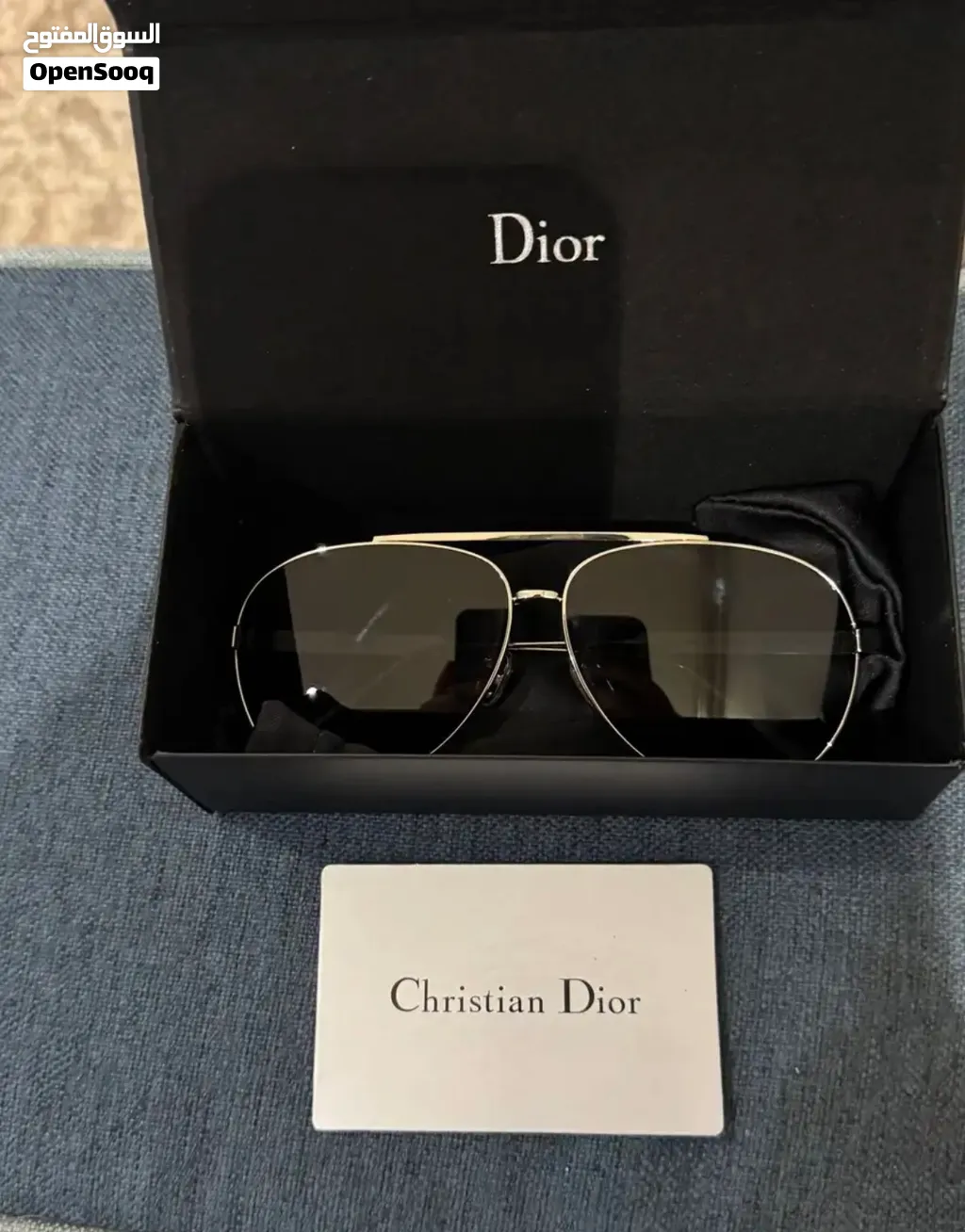 نظارة شمسية Christian Dior Cannage A1U Made in Ital