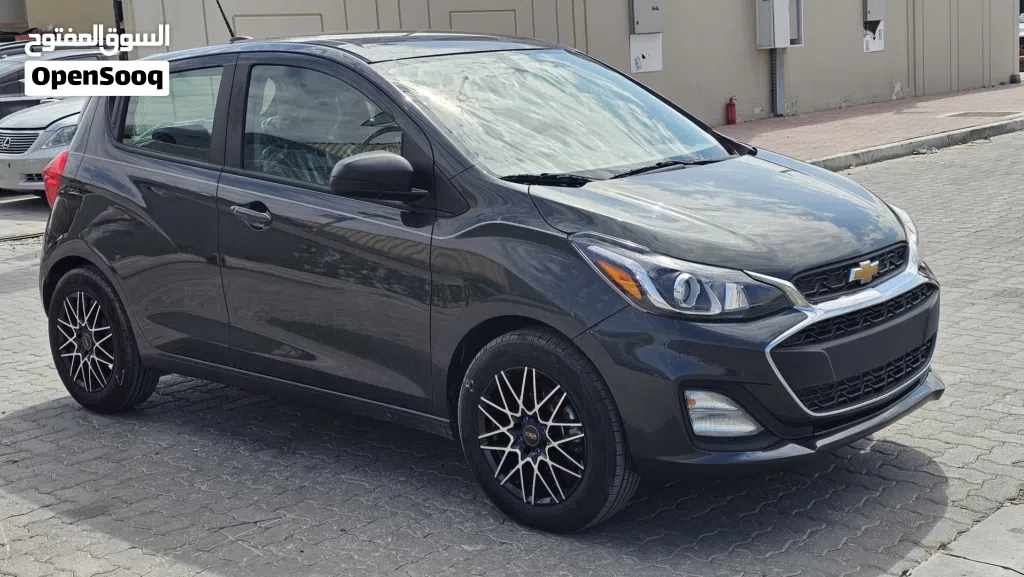 Chevrolet Spark LT Model 2021 Color is Charcoal interior color is black ...