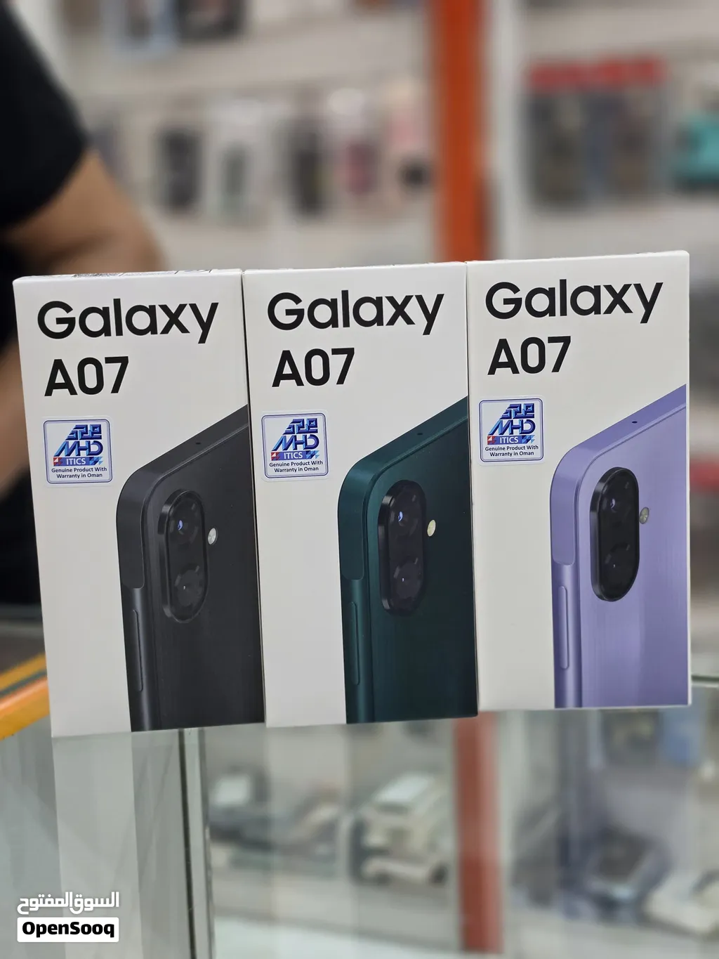 عرض خاص : Samsung A07 128gb جديد ضمان وكيل سنة. هاتف بمواصفات قوية و سعر مناسب لا يفوتك