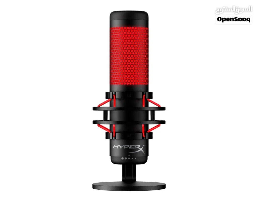 !!! حرق أسعار !!! مايكروفون احترافي - جديد - HyperX Quadcast هايبر اكس كواد كاست
