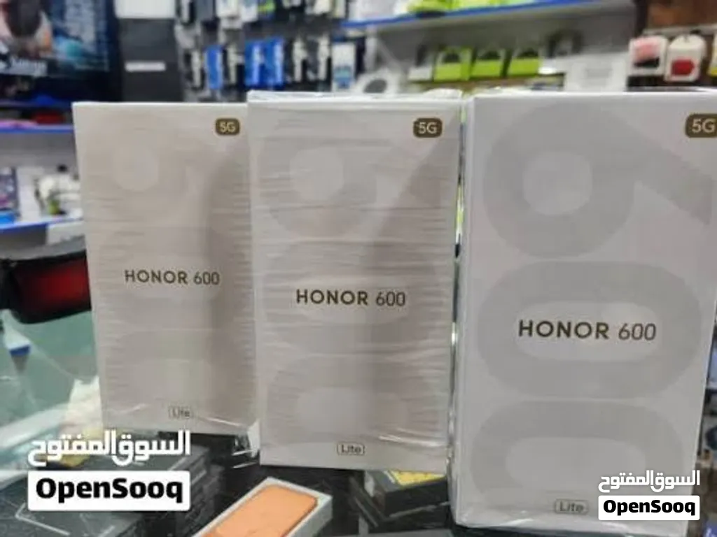 هونر 600 5G جديد كفالة الوكيل الرسمي في الأردن بسعر مميز جداً