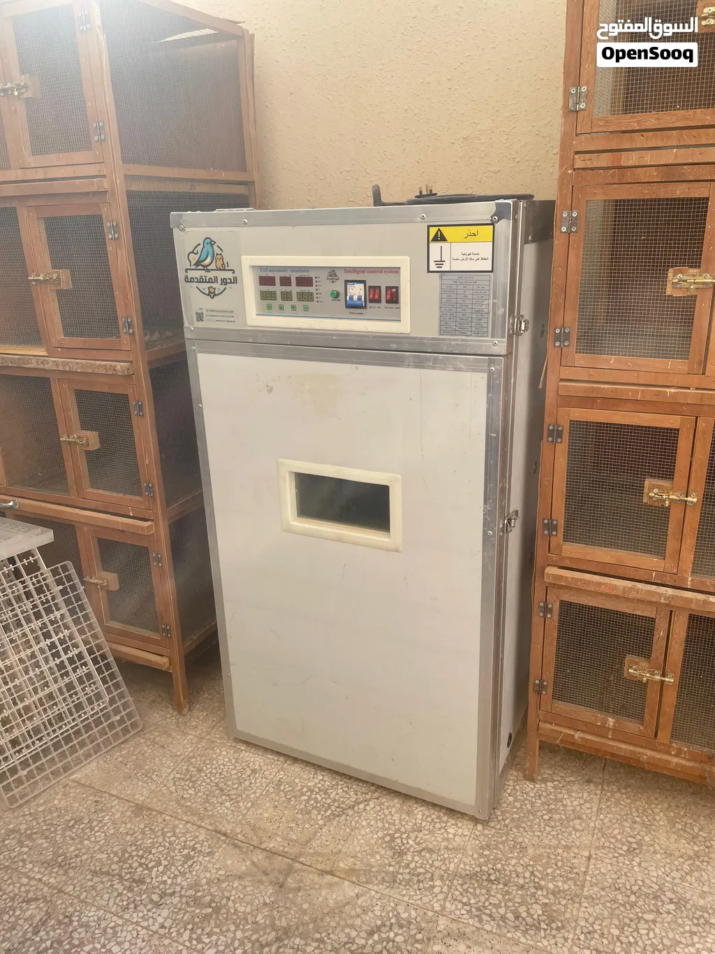 فقاسات بيض فل توماتيك نظام تبريد لاتحتاج إلى مكيف ( 1250 - 264 - 350 )