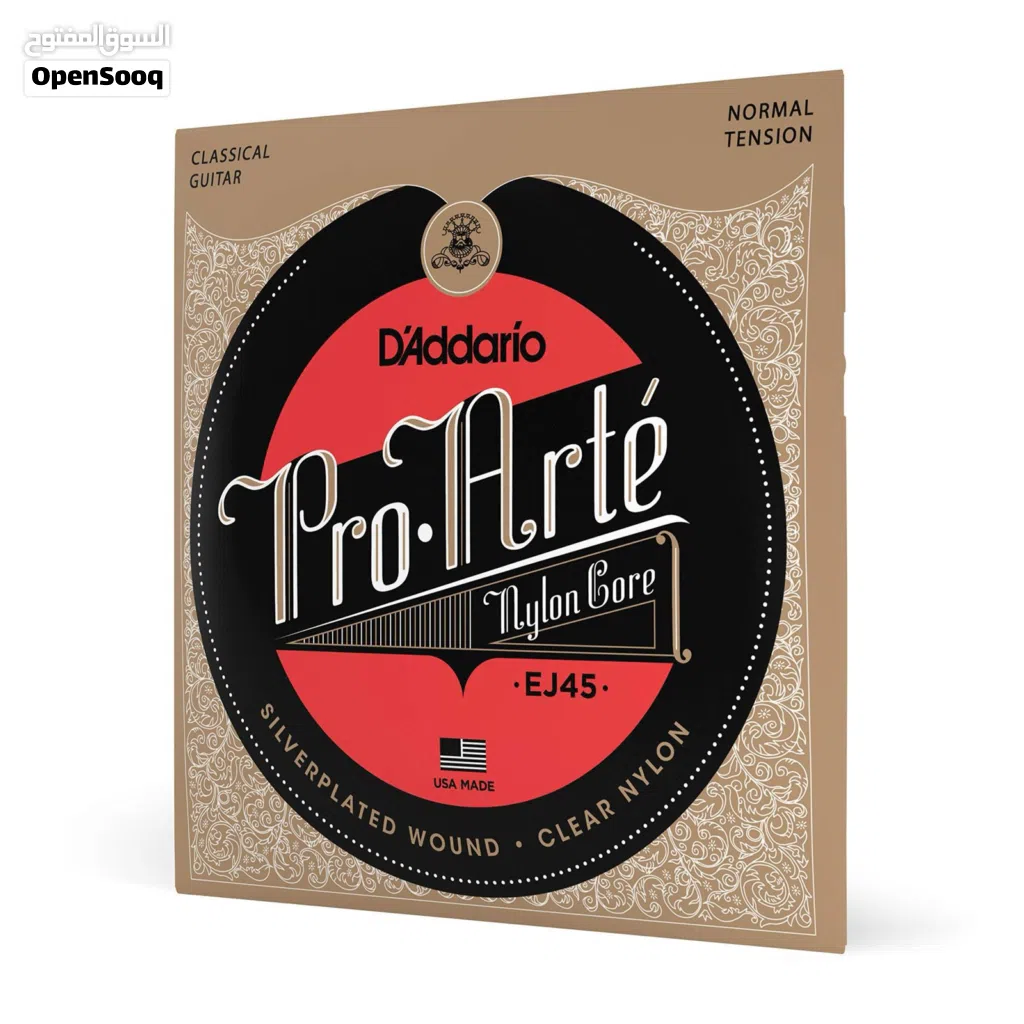 اوتار داداريو كلاسيك جيتار – DAddario Guitar Strings EJ45 Nylon Guitar Strings