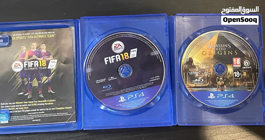 PS4 games—Call of Duty, Assassin's Creed and FIFA