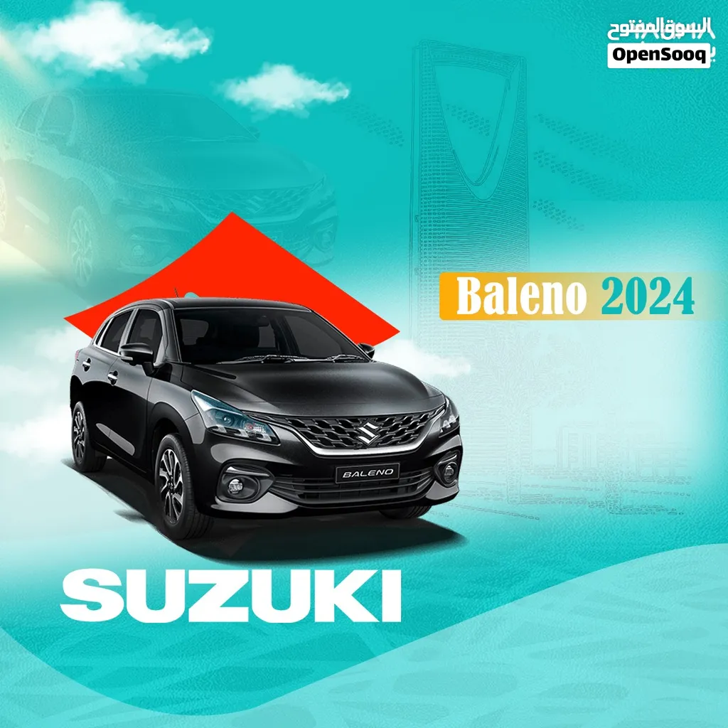 Suzuki Baleno 2024 for rent in Riyadh - Free delivery for monthly rental