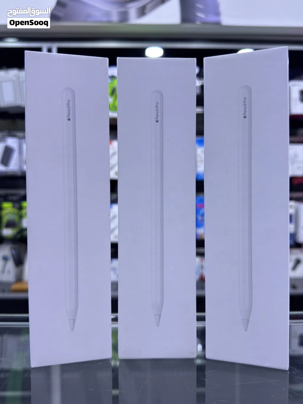 قلم ابل برو ( M4-M2-M3-Mini-A17 ) الاصلي لجميع الموديلات Apple Pencil Pro For iPad Pro - Air