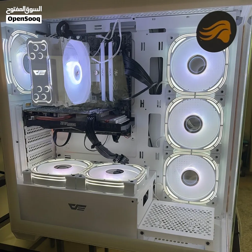 المعالج (CPU) كارت الشاشة (GPU): ZOTAC GAMING GeForce GTX (ADATA XPG RGB RAM) Case darkFlash