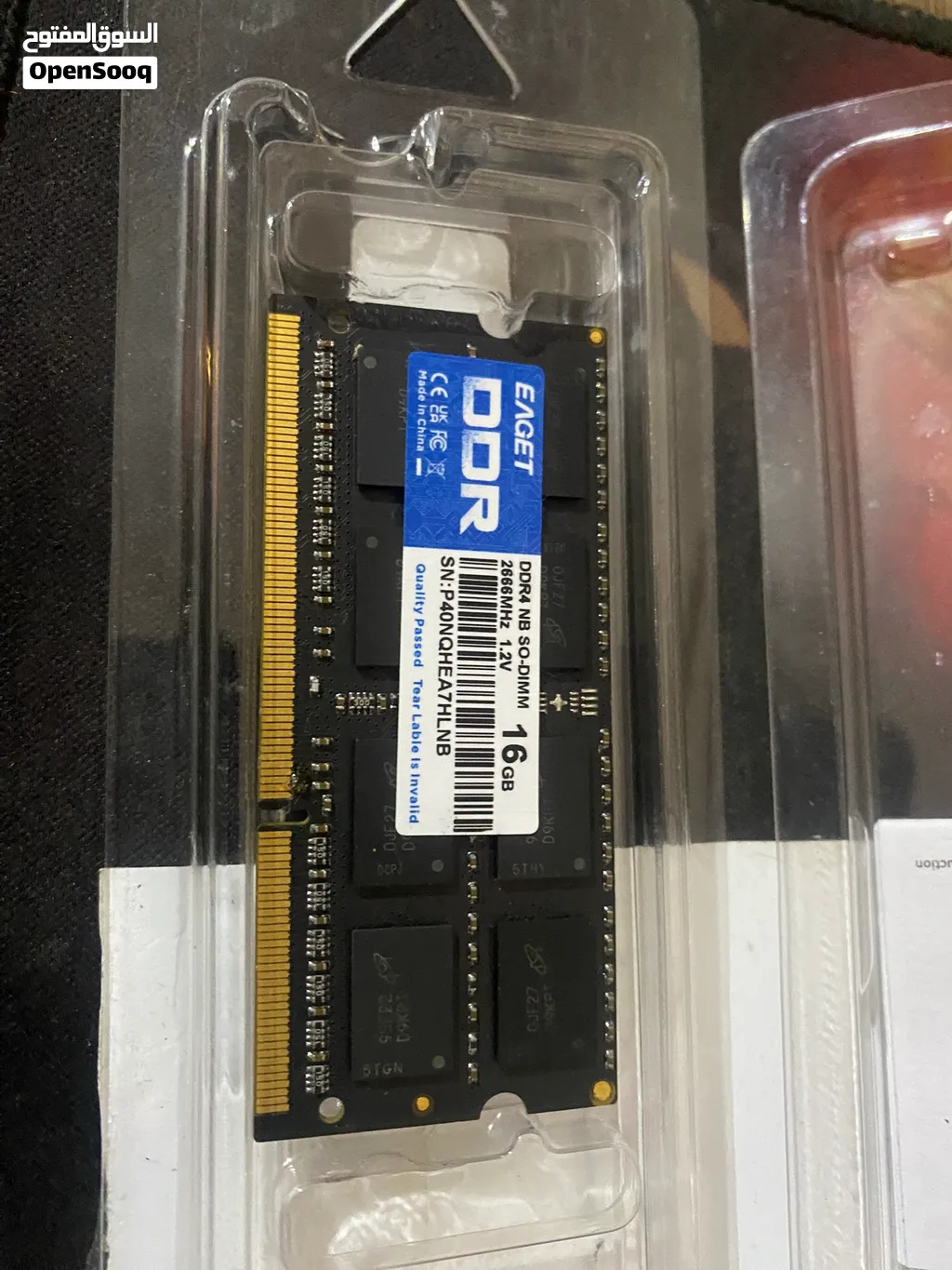 رام لابتوب حجم16قطعه DDR 4