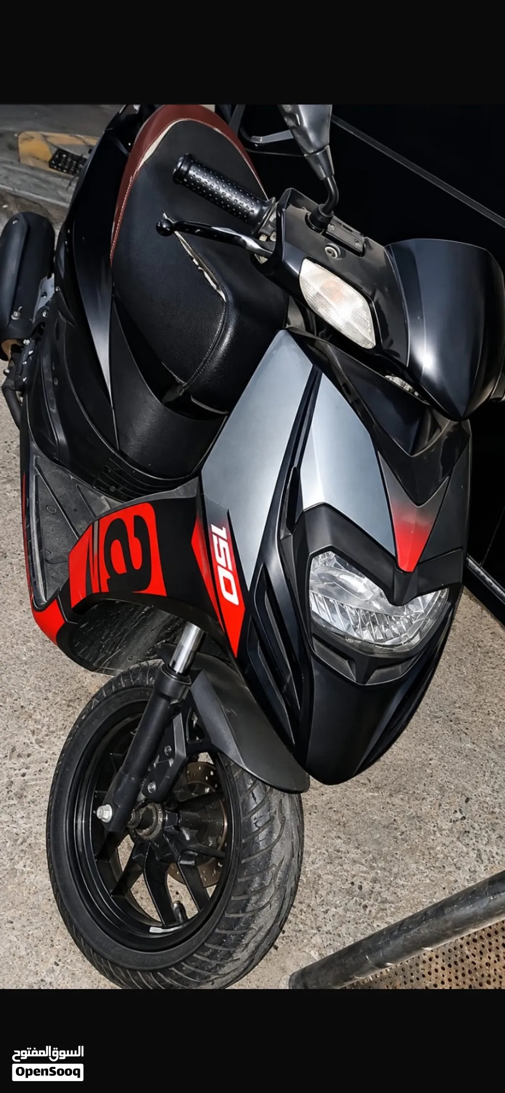 سكوتر امبريلا موديل2023 ، ماتور 155 cc بحالة الوكالة دون اي حادث التواصل على الواتس اب فقط