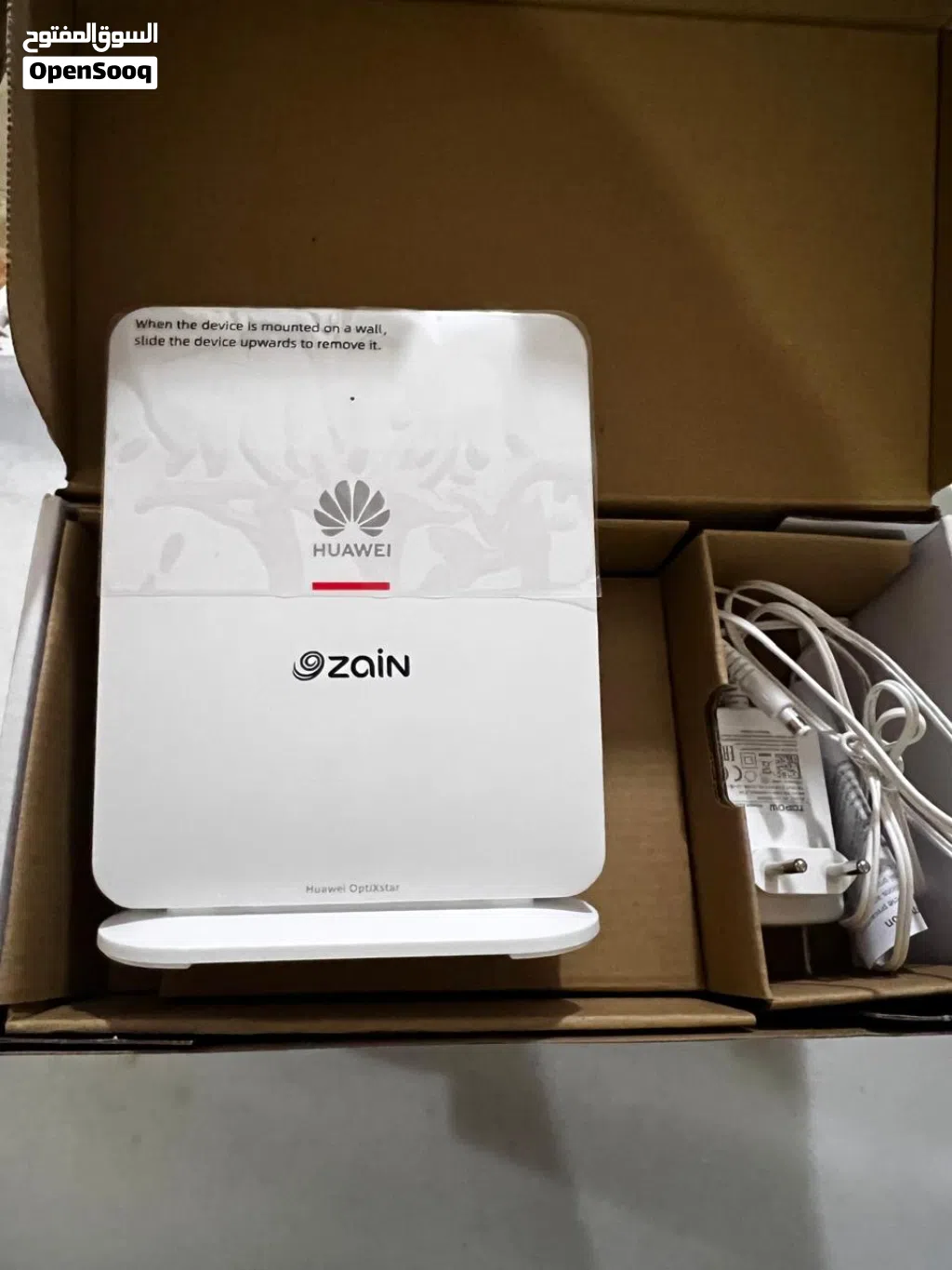 Huawei FTTR OptiXstar F30 مقوي واي فاي أصلي من زين - جديد