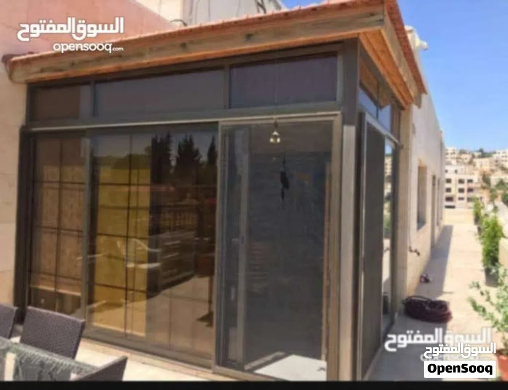 واجهات المنيوم دبل جلاس مستعمل بحال الوكاله