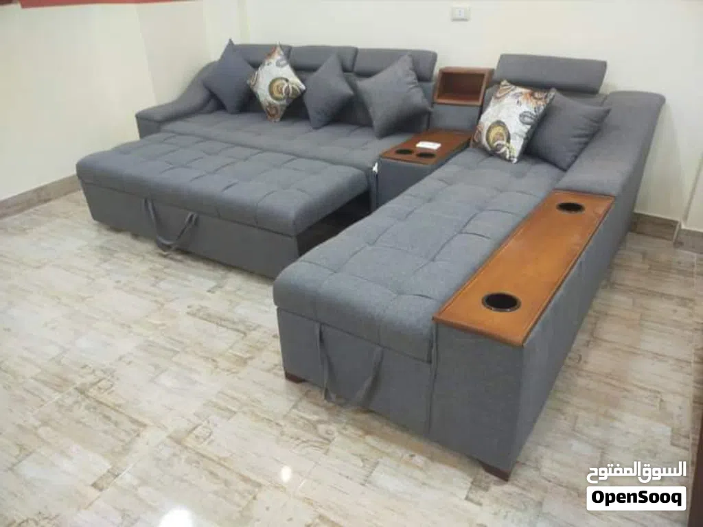 جاهزة للتسليم الفوري ركنة مودرن خشب زان