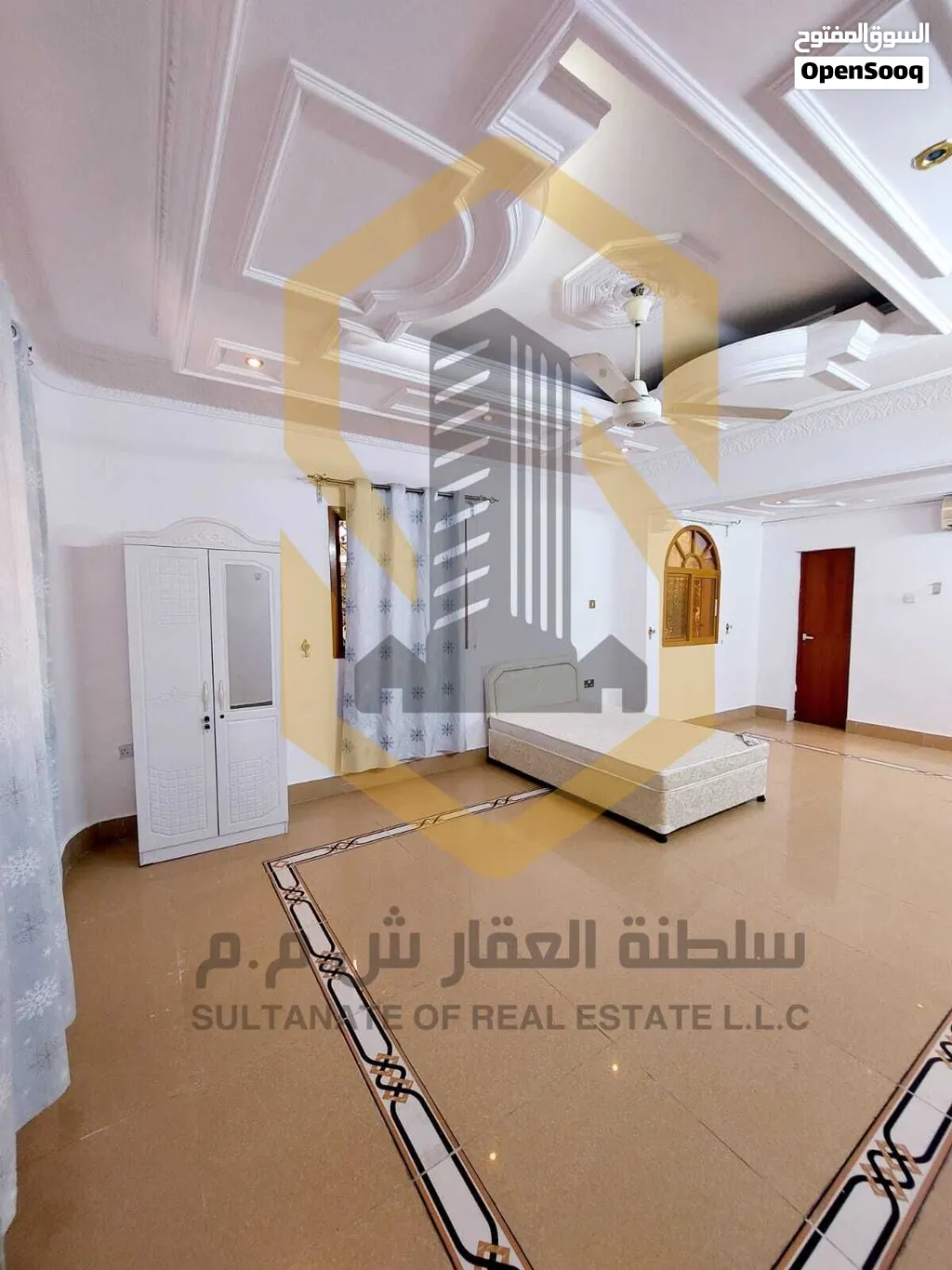غرفة واسعة مفروشة للشباب العمانيين في الخوض / شامل بدون عمولة