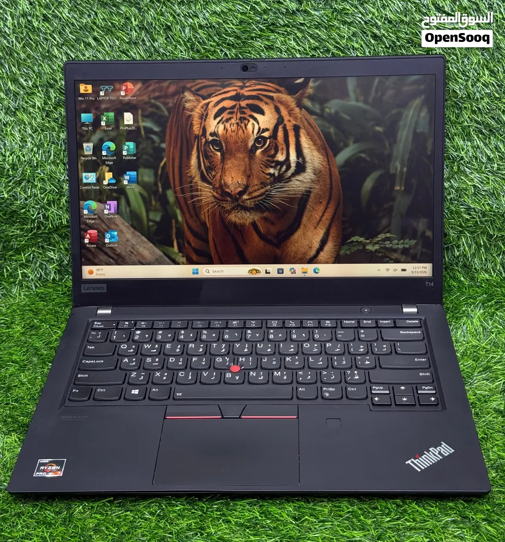 ThinkPad Lenovo T14 Ryzen 7 Pro with 16gb Ram 512gb ssd Touchscreen Radeon Graphics 8gb