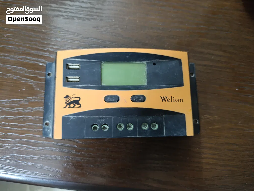 هذا الجهاز منظم شحن شمسي من العلامة التجارية Welion.