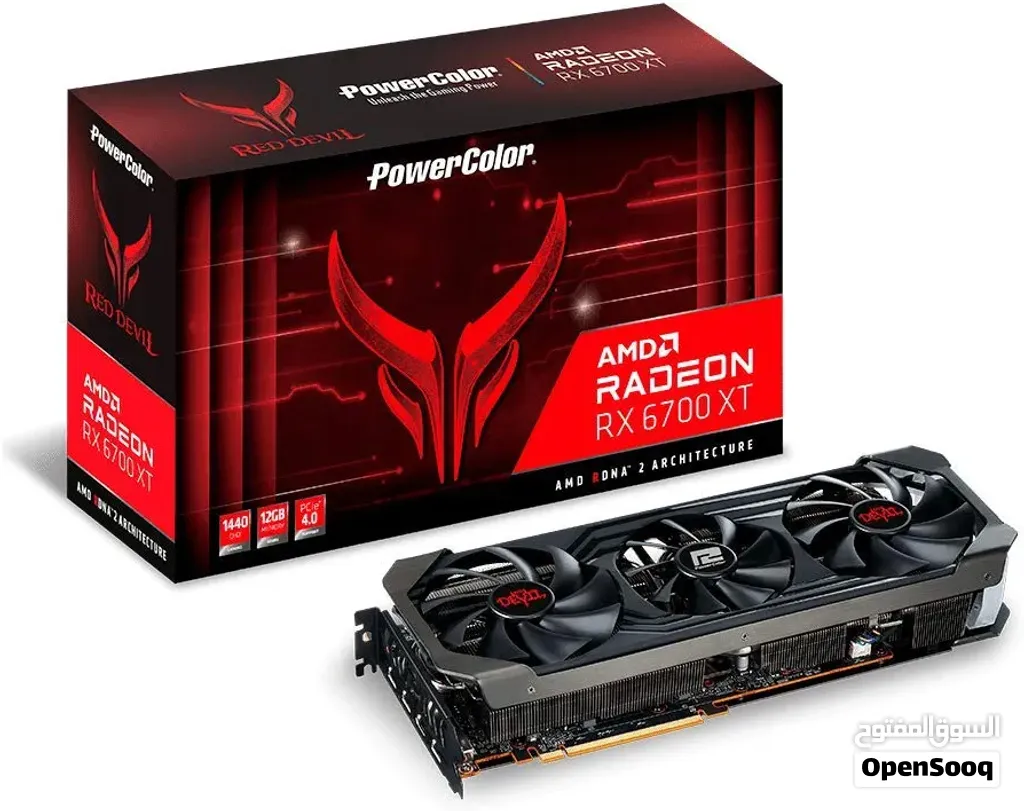 RX6700 xt 12g red devil