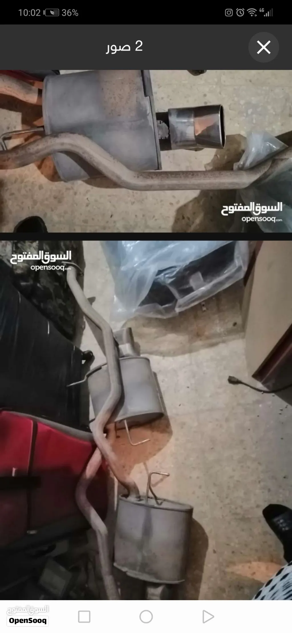 اضوية سيارة BMW x5+ كراسي خلفي جلد طبيعي اصلي اسود + اقزوزت خلفي عدد2 x5 2006