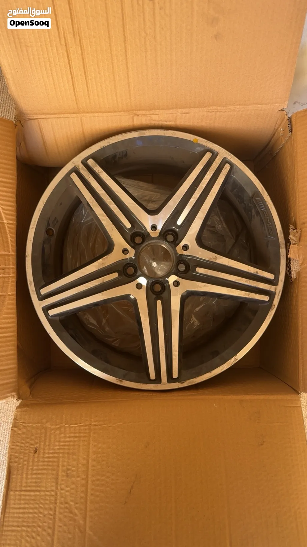 رنجات مرسيدس AMG مقاس 17 إنش للبيع – 4 حبات Mercedes 17-Inch AMG-Style Wheels – Set of 4
