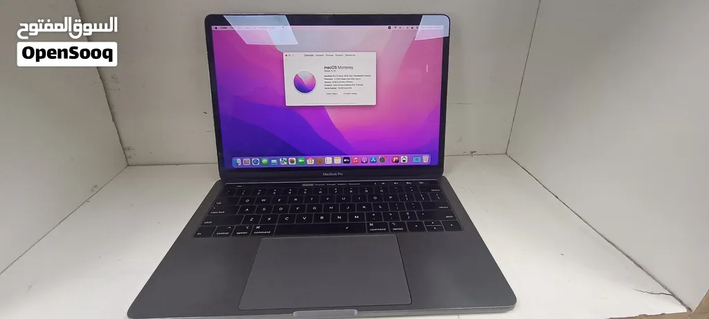 MacBook Pro A1989 2018 13 Core i5 8GB Ram 500GB SSD TouchBar Space Grey