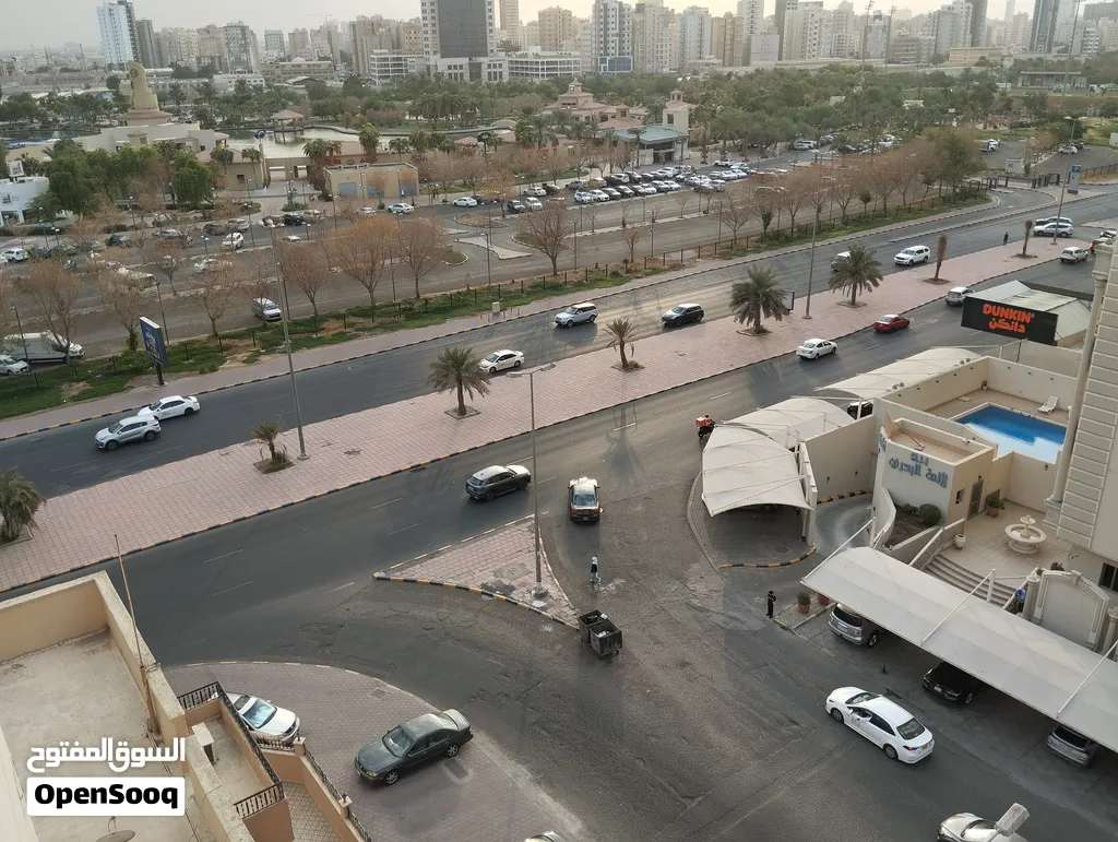غرفة للإيجار المؤقت في السالمية أمام بوليفارد شارع قطر