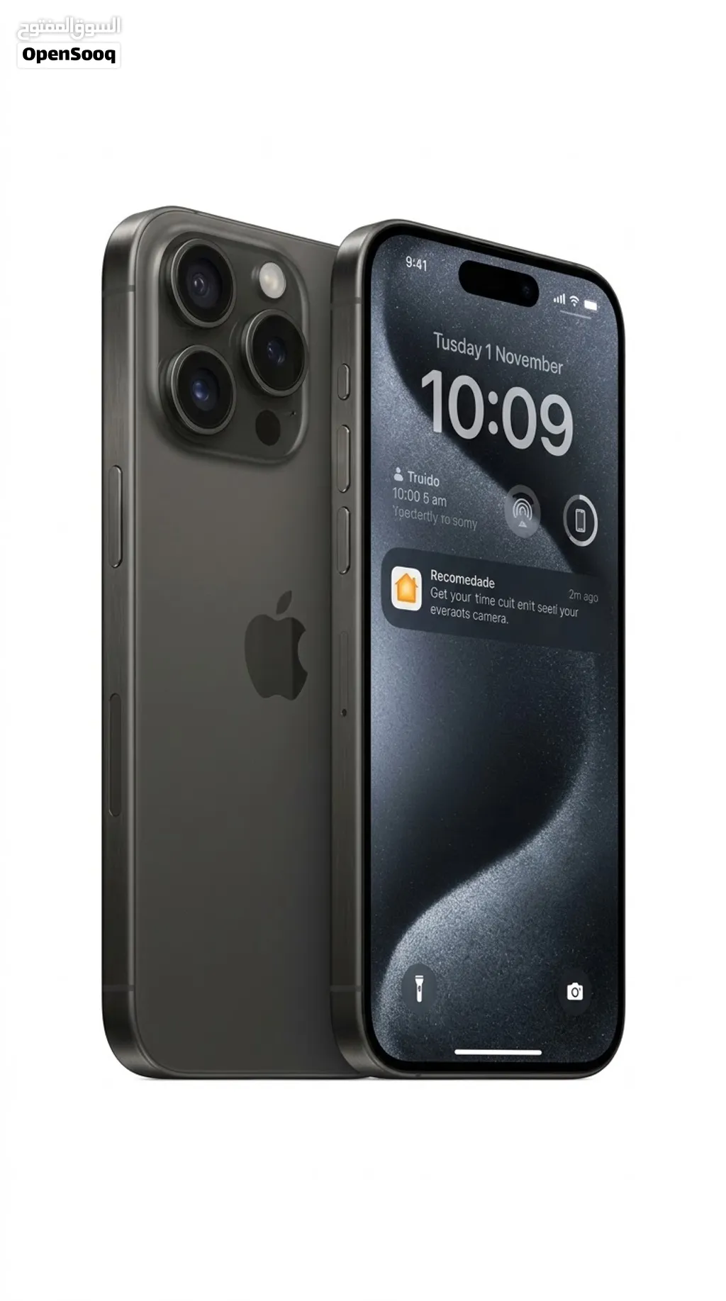 ايفون 15 PRO MAX ضمان سنة من ابل