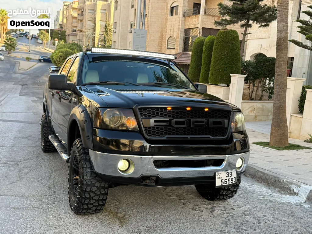 فورد f150 مميز جدا مرفع بلكامل ع الكاش او اقساط