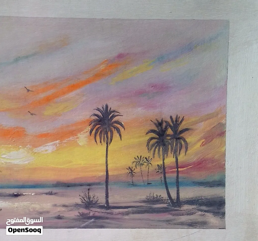لوحات فنيه رسمت باليد خش شوف الابداع