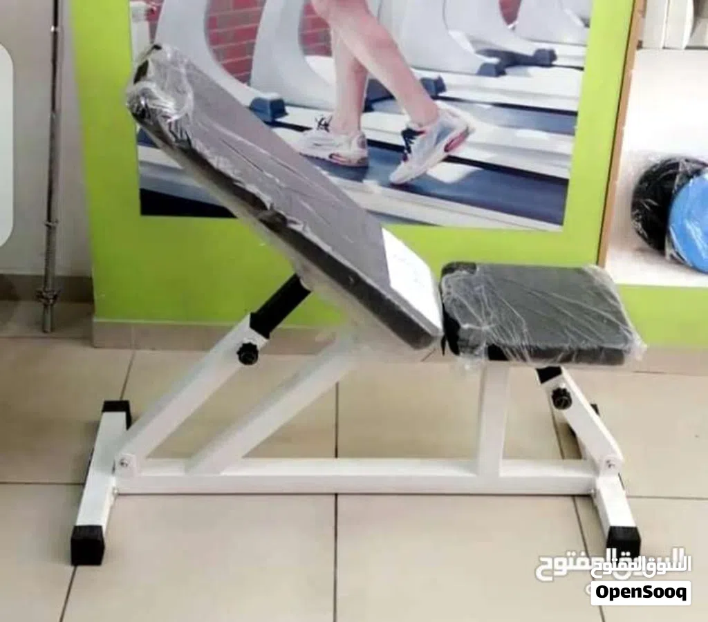 بنش 7 حركات ثقيل موديل جديد ابيض لونه