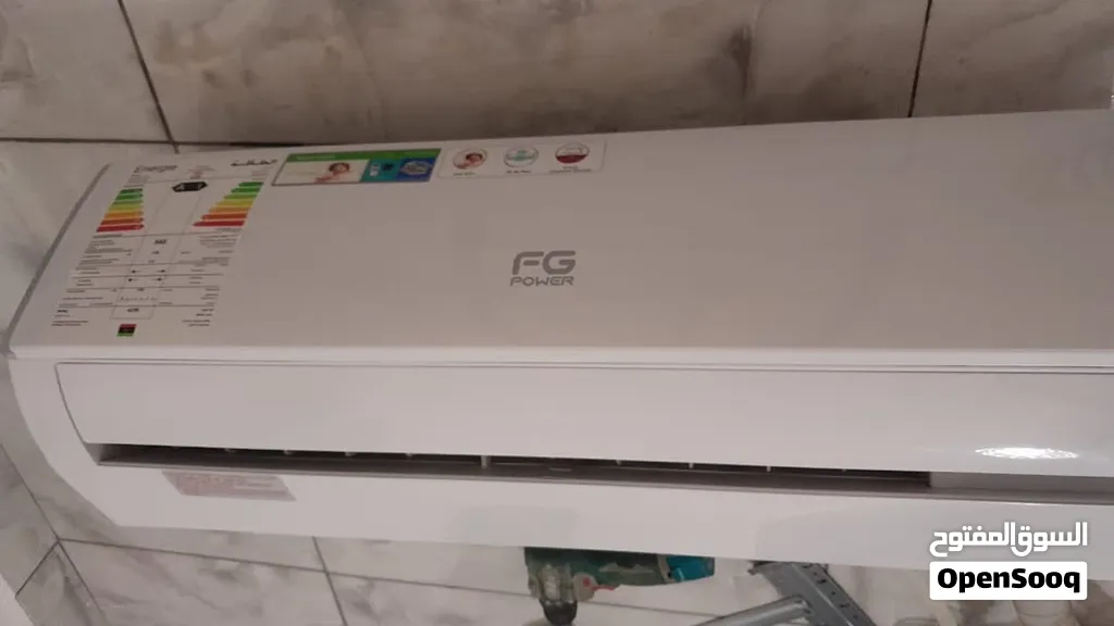 مكيف fg 12 استعمال 3 شهور بضمان للبيع