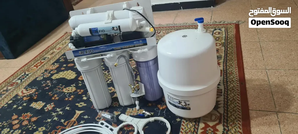 فلتر 5 مراحل جديد بجميع أدواته