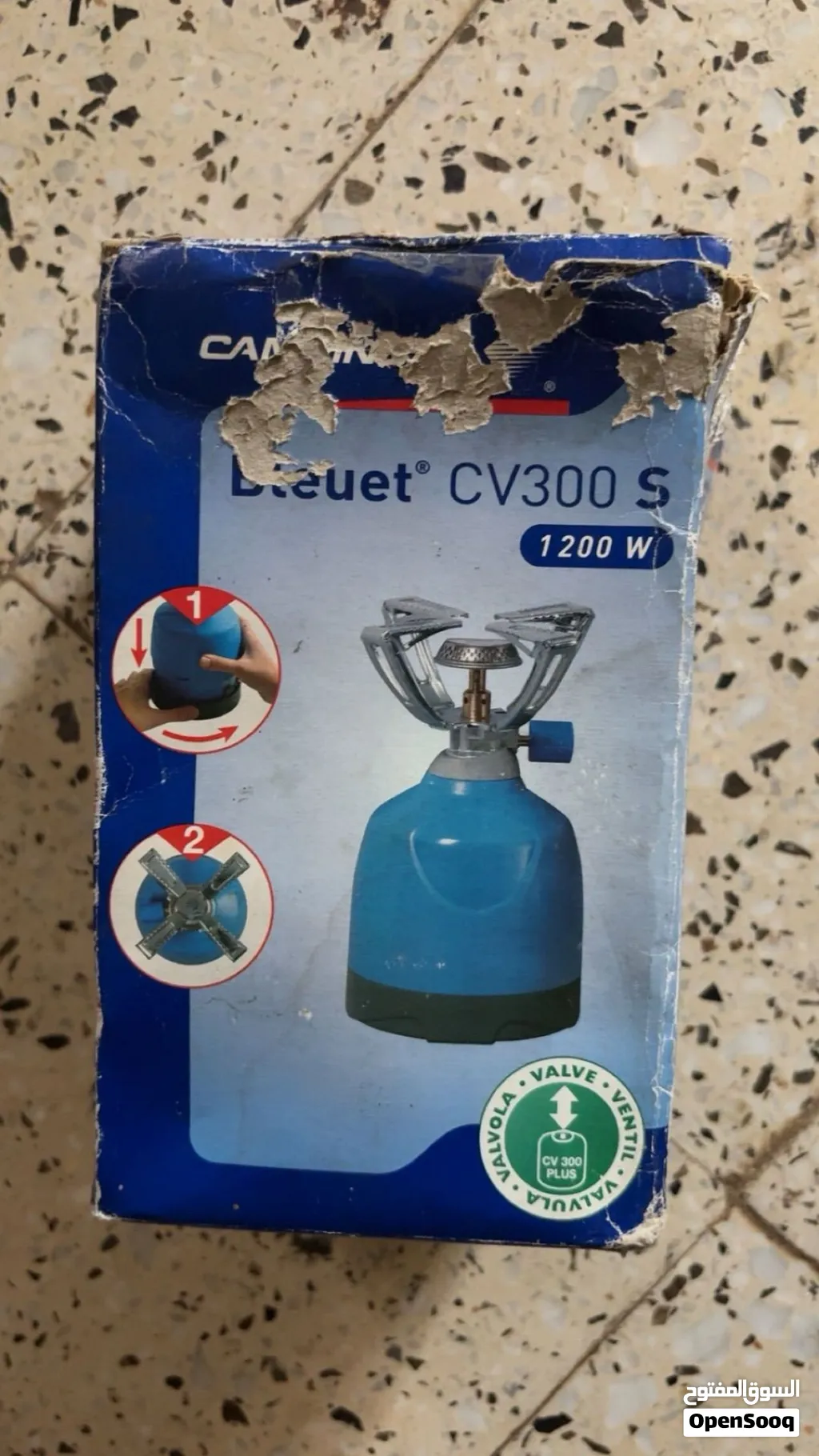 موقد غاز محمول للتخييم من نوع Campingaz Bleuet CV300 S