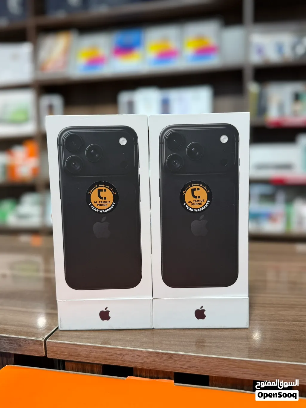 ايفون 18 برو ، ذاكرة 256GB نسخة الشرق الاوسط اللون الملكي الاسود عرض لكمية محدودة