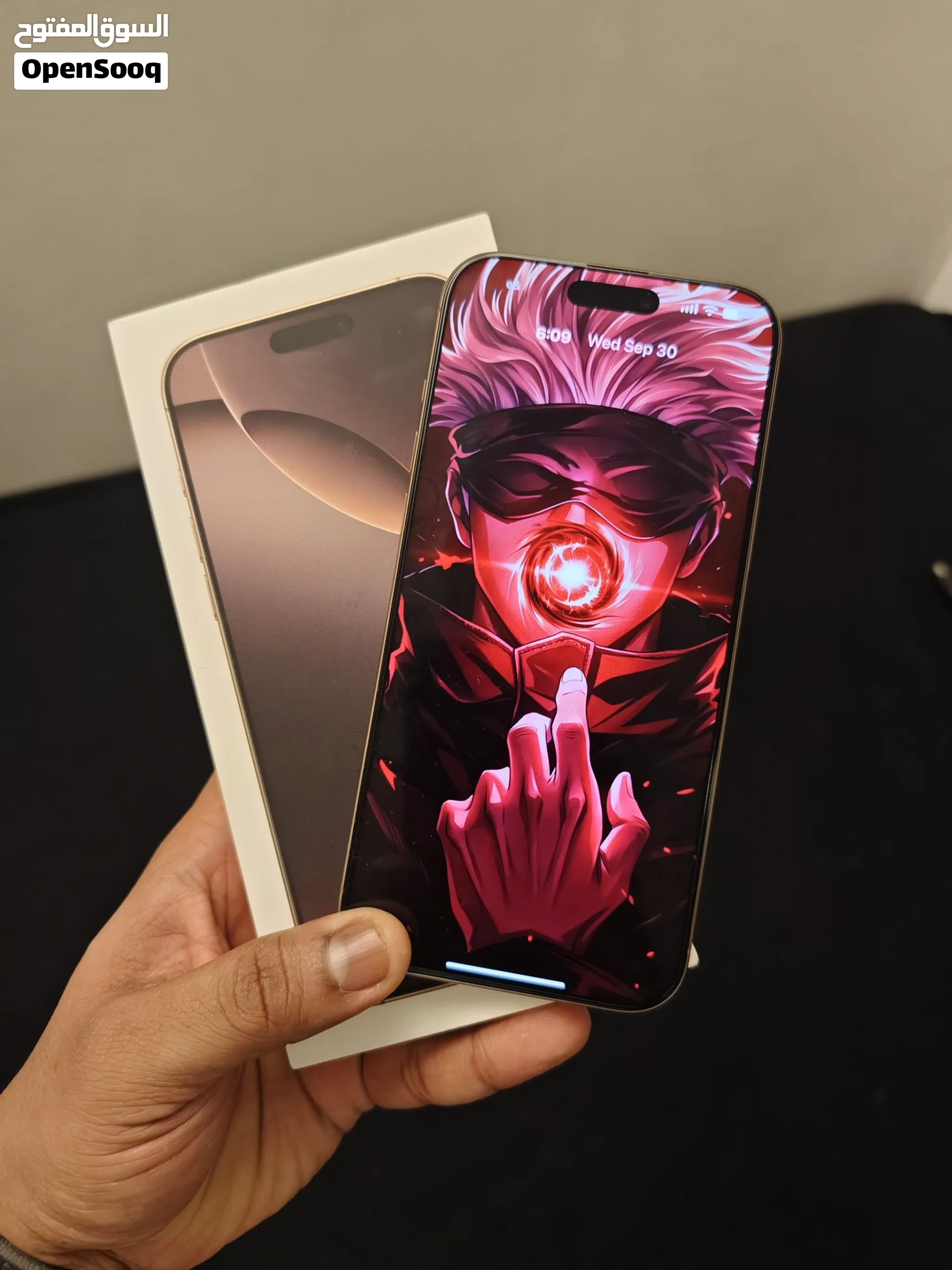 Iphone 16 pro max Tdra 256gb with Apple care + Box piece Dessert Titanium