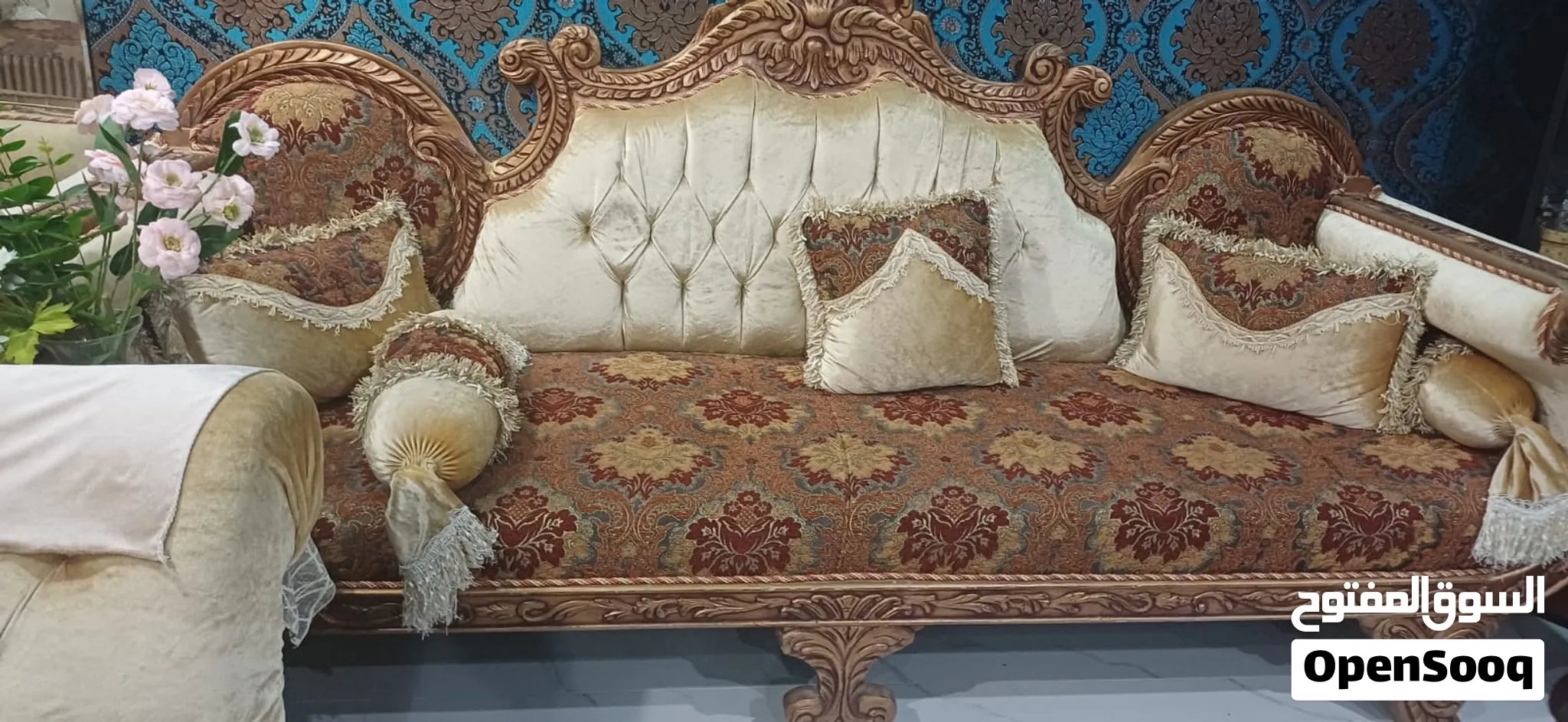 طقم كنب شيه جديد — صورة 1